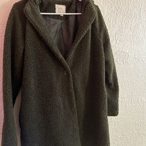 Sherpa winter coat